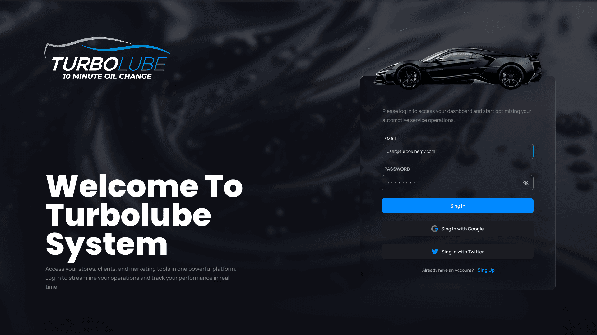 TurboLube System